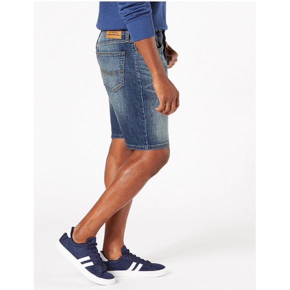 SIGNATURE BY LEVI STRAUSS&CO MENS JEANS SHORTS - Picture 1 of 11